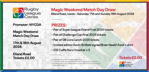 MAGIC WEEKEND <br> MATCH DAY DRAW
